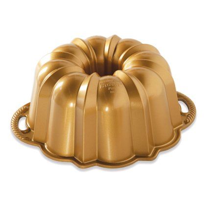 Pekač za šarkelj ANNIVERSARY BUNDT, zlato, Nordic Ware