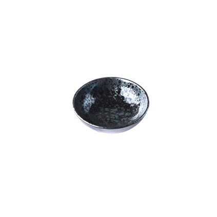 Skodelica za kosmiče BLACK PEARL 13 cm, 200 ml, črna, keramika, MIJ