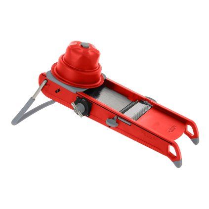 Mandoline rezalnik SWING PLUS, rdeč, de Buyer