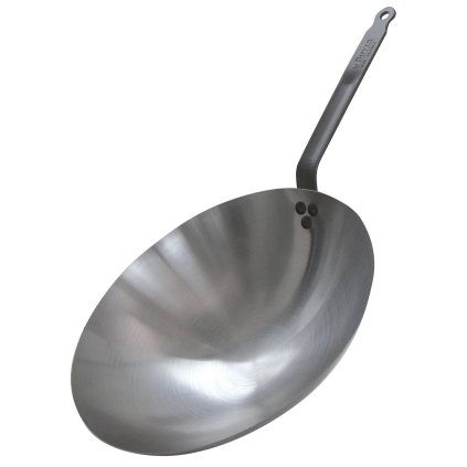 Vok CARBONE PLUS, 36 cm, jeklo, de Buyer