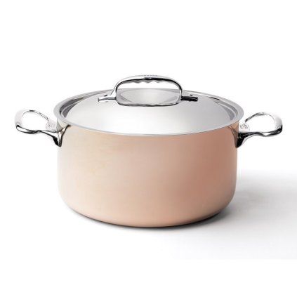 Lonec PRIMA MATERA, 20 cm, za indukcijo, bakren, de Buyer