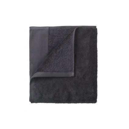 Brisača za roke RIVA, set 4 kosov, 30 x 30 cm, temno siva, Blomus