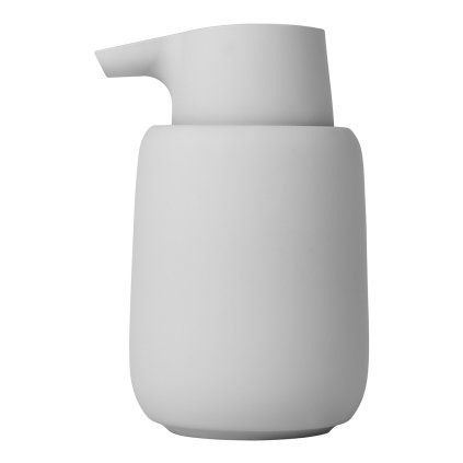 Dozirnik za tekoče milo SONO, 250 ml, svetlo siv, Blomus