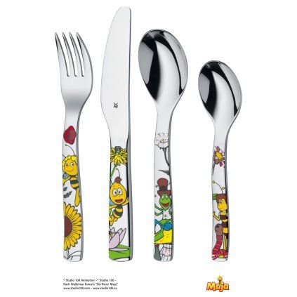 Otroški jedilni set MAYA THE BEE, 4 kosi, WMF
