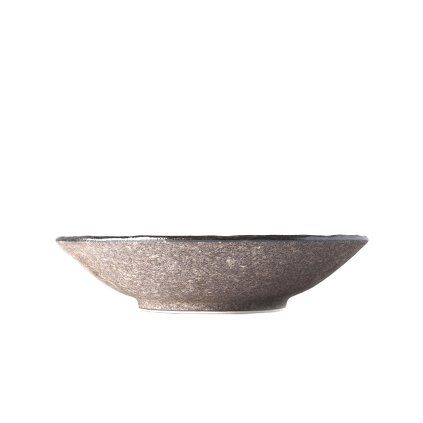 Jedilna skleda EARTH BLACK, 24 cm, 700 ml, MIJ
