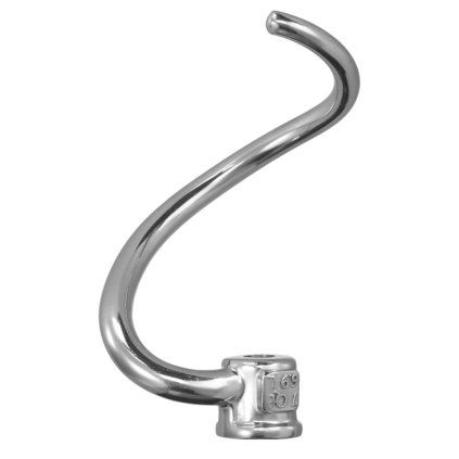 Kavelj za testo za stoječi mešalnik, iz nerjavečega jekla, KitchenAid