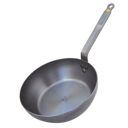 Ponev za praženje MINERAL B, 28 cm, jeklo, de Buyer