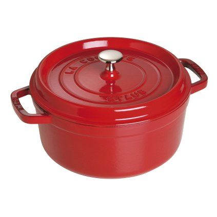 Casserole kozica, 20 cm, češnja, litoželezen, Staub
