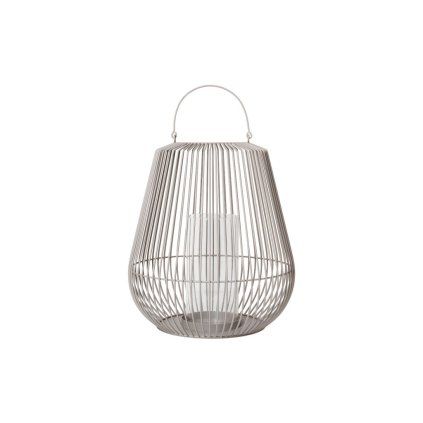 Laterna za sveče NIDEA M, 62 cm, siva, Blomus