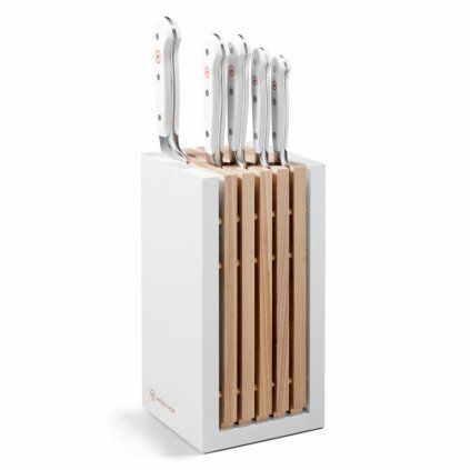 Set nožev z blokom CLASSIC SANTOKU VERSION, 5 kosov, Wüsthof