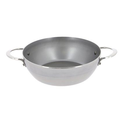 Servirna ponev MINERAL B, 24 cm, globoka, jeklo, de Buyer