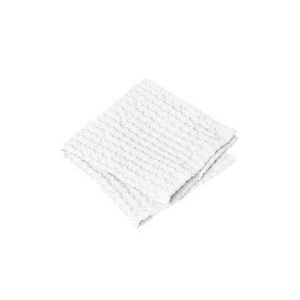 Brisača za roke CARO, set 2 kosov, 30 x 30 cm, bela, Blomus