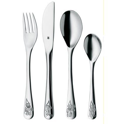 Otroški jedilni set, 4 kosi, škrati, WMF