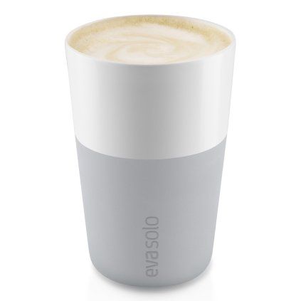 Termo skodelice za café latte 360 ml 2 kosa svetlo Siva Eva Trio