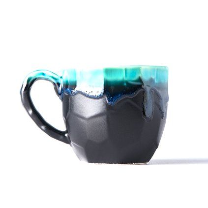 Skodelica MT BLACK & TURQUOISE, 280 ml, MIJ