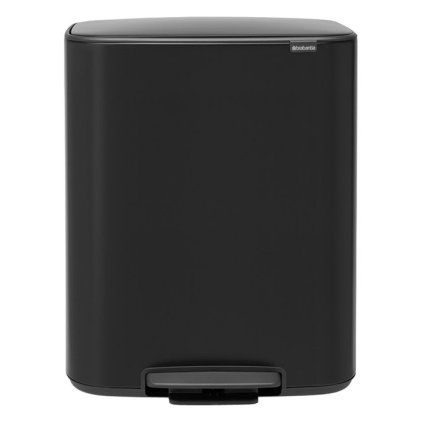 Koš za smeti s pedalom BO, 60 l, črne barve, Brabantia