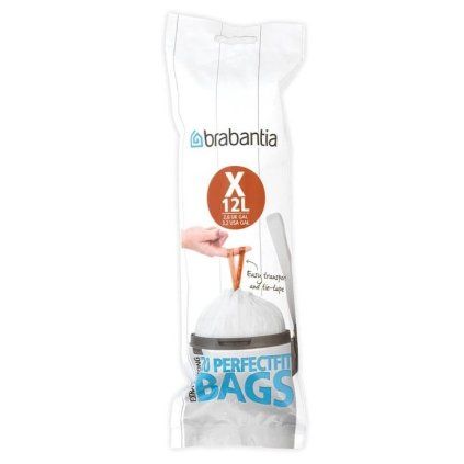 Vreče za smeti X PERFECTFIT, 10-12 l, 20 kosov, Brabantia
