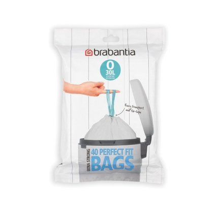Vreče za smeti O PERFECTFIT 30 l, set 40 kosov, Brabantia