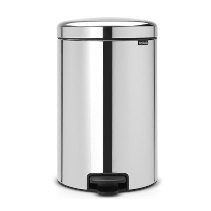 Koš za smeti s pedalom NEWICON, 20 l, sijoče jeklo, Brabantia
