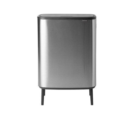 Koš na dotik BO HI, 60 l, jeklo mat, Brabantia