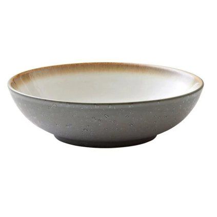 Skleda za solato, 24 cm, sivo/krem, Bitz