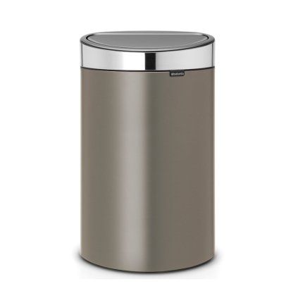 Koš na dotik TOUCH BIN NEW 40 l, platinasta / srebrna, Brabantia