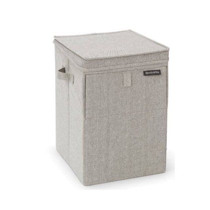 Torba za perilo, 35 l, zložljia, svetlo sive barve, Brabantia