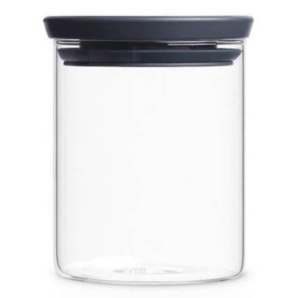 Kuhinjski kozarec za shranjevanje, 600 ml, za zlaganje, steklo, Brabantia