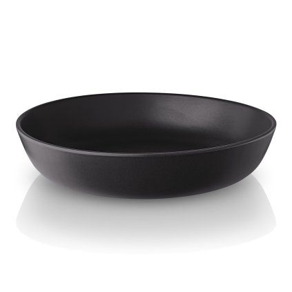 Globoki krožnik Nordic kitchen O 20 cm Črna Eva Trio