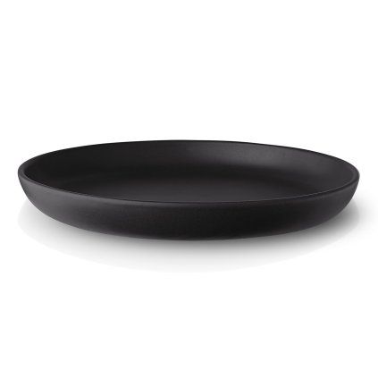 Desertni krožnik NORDIC KITCHEN, 17 cm, črna, kamenina, Eva Solo