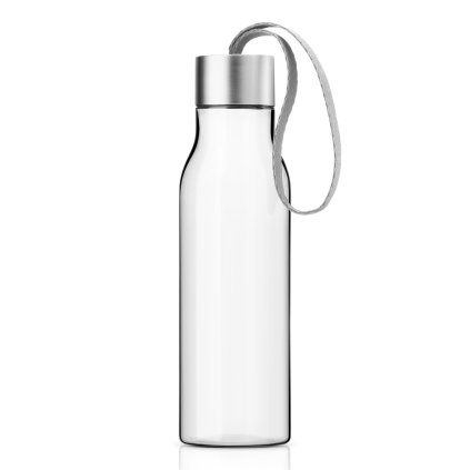 Steklenica za pitje 0,5 l z marmorno Siva paščkom Eva Trio