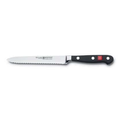 Univerzalni nož CLASSIC, 14 cm, nazobčano rezilo, Wüsthof