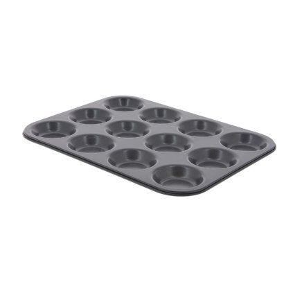 Pekač za mini pite, za 12 pit, jeklo, de Buyer