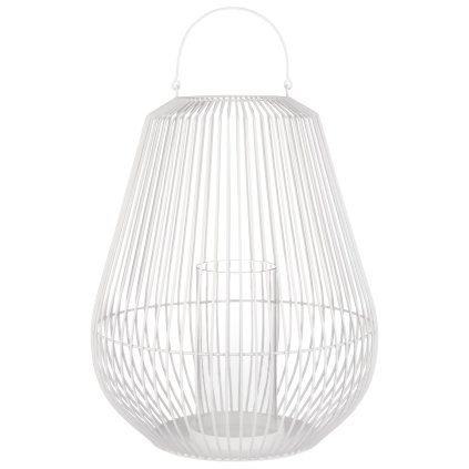 Laterna za sveče NIDEA, 76 cm, bela, Blomus