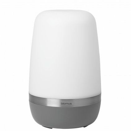 Prenosna namizna svetilka SPIRIT XL, LED, temno siva, Blomus