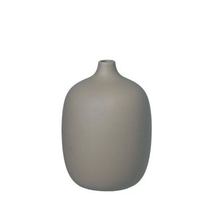Vaza CEOLA, 19 cm, siva, Blomus
