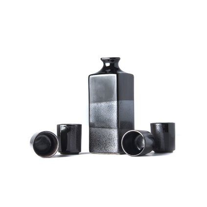 Sake set GUNMETAL, 5 kosov, MIJ