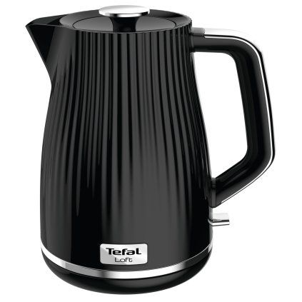 Električni kotliček LOFT 1,7 l, črna, Tefal