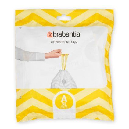 Vreče za smeti A PERFECTFIT, 3 l, 40 kosov, Brabantia