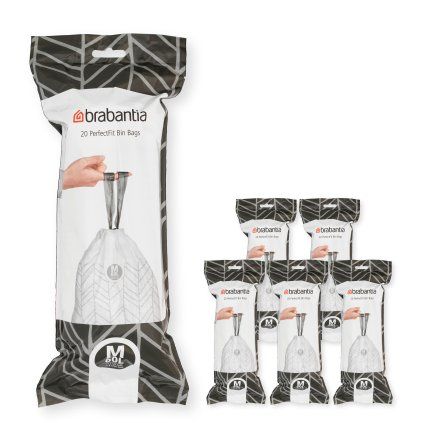 Vreče za smeti M PERFECTFIT, 60 l, 120 kosov, Brabantia