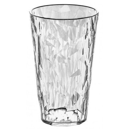 Plastični kozarec za dolge pijače CLUB L, 400 ml, kristalno čist, Koziol