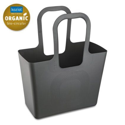 Nakupovalna torba TASCHE XL, naravna pepelnato siva, Koziol