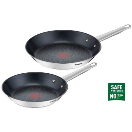 Komplet ponev COOK EAT, set 2 kosov, neprijemljiva, Tefal