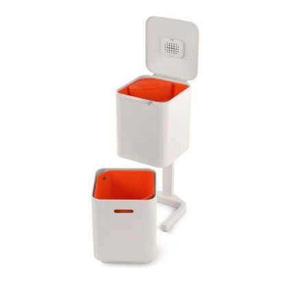 Koš za odpadke TOTEM COMPACT 30064, 40 l, bež, za sortiranje odpadkov, Joseph Joseph