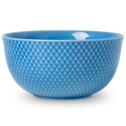 Servirna skleda RHOMBE, 18 cm, modra, Lyngby