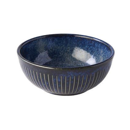 Servirna skleda RIDGED INDIGO, 13 cm, 300 ml, MIJ