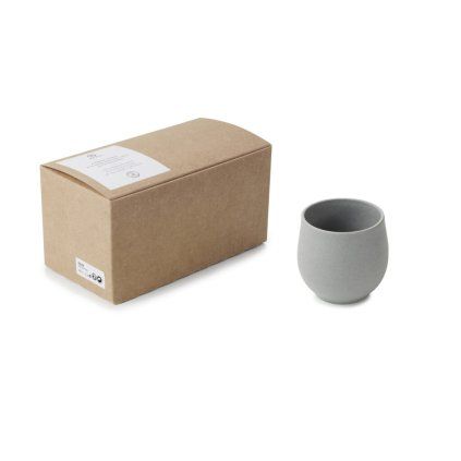 Šalčka NO.W, set 2 kosov, 200 ml, mat siva, REVOL