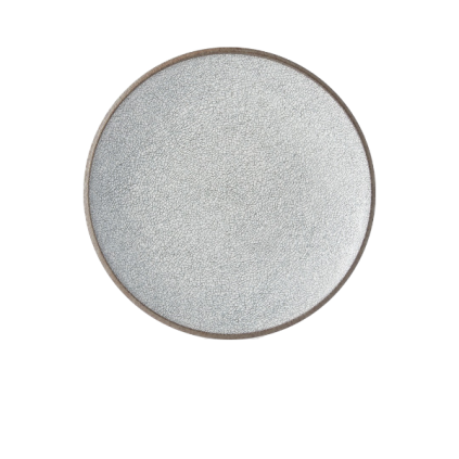 Jedilni krožnik CRAZED GREY, 25 cm, MIJ