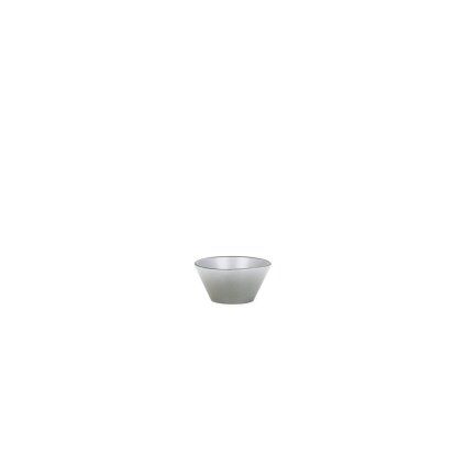 Servirna skleda EQUINOXE, set 6 kosov, 8 cm, svetlo siva, REVOL
