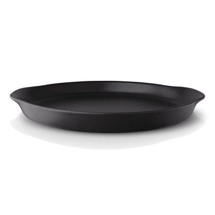 Servirni krožnik NORDIC KITCHEN, 30 cm, črna, kamenina, Eva Solo
